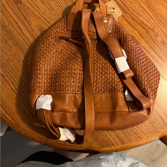STS Ranchwear Brown Woven Backpack - Picture 2 of 9